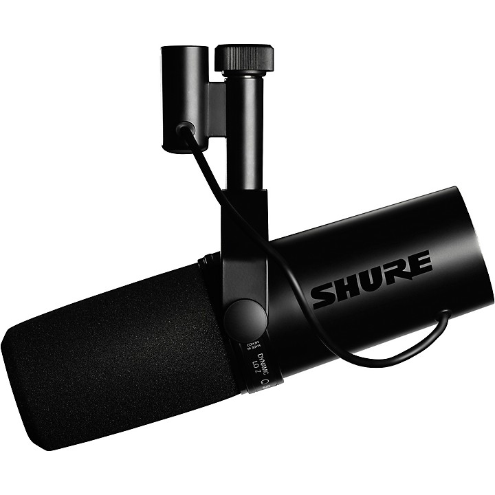 M05603004000000 - Open-Box Shure SM7dB Dynamic Vocal Microphone With +28dB Built-in Active Preamp
