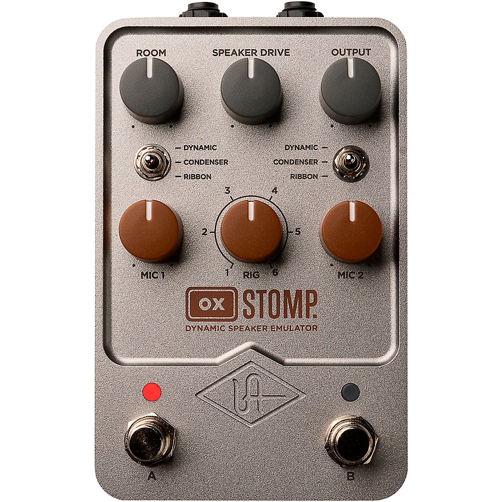 UAFX Universal Audio OX STOMP【USED】 Universal Audio UAFX OX Stomp Dynamic Speaker Emulator Pedal
