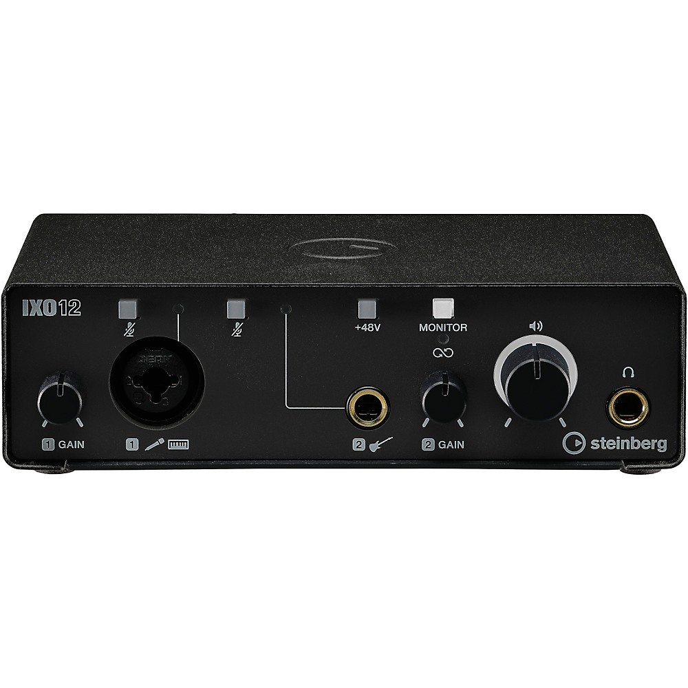 Steinberg IXO12 Audio Interface with One Mic Preamp Black | eBay