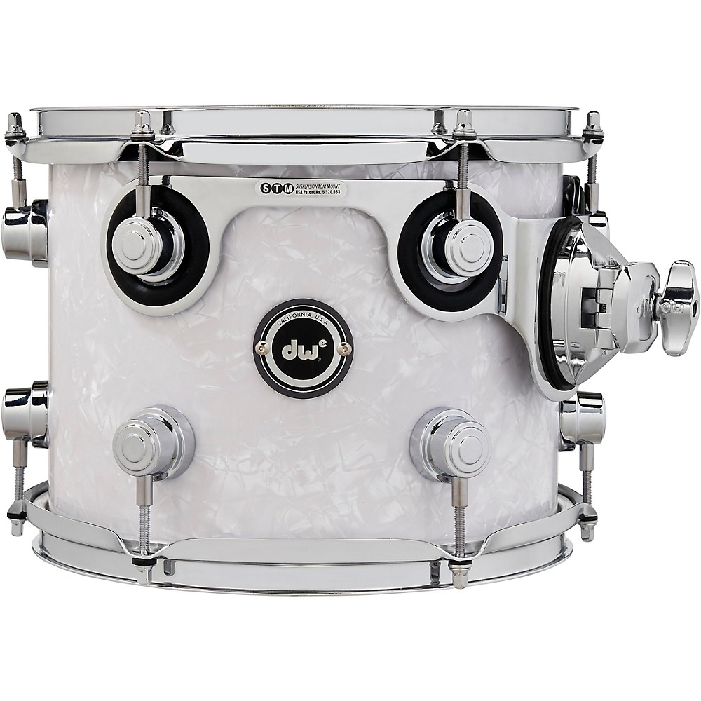 DW DWe Wireless A/E Convertible Tom w/STM 10 x 8 in. White Marine