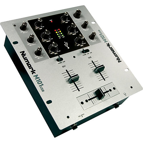 M101USB 2-Channel DJ Mixer with USB