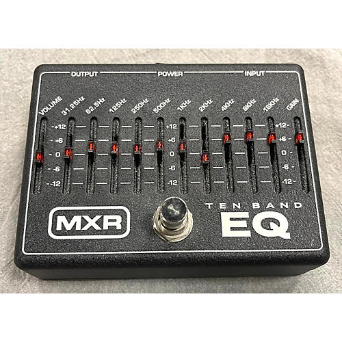 MXR M108 10 Band EQ Pedal | Musician's Friend