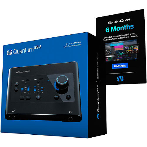 PreSonus Quantum ES 2 USB-C 2x2 Audio Interface | Musician's Friend
