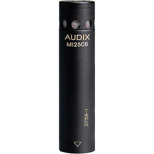 Audix M1250BHC Miniature Hypercardioid Condenser Microphone Condition 1 - Mint Black