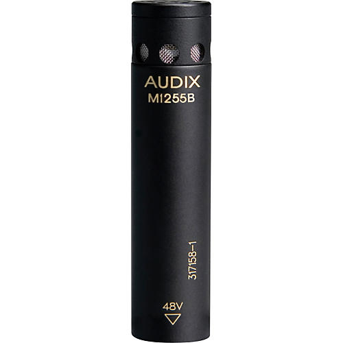Audix M1255B Miniturized High Output Condenser Microphone for Distance Miking Omni Standard