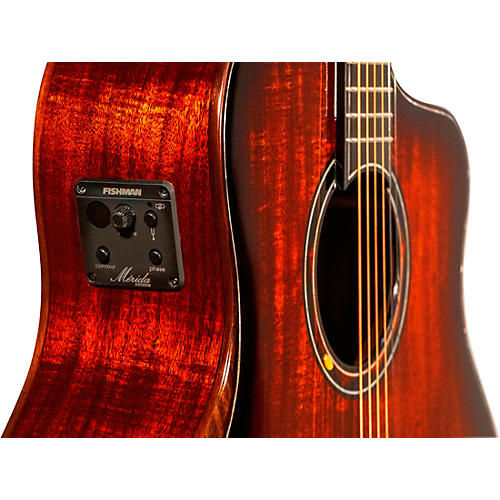Merida Scar Beyond Series Jumbo Acoustic-Electric Guitar Vintage