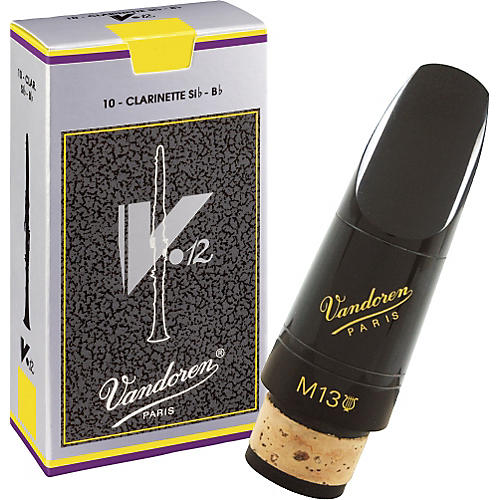 M13 Lyre Bb Clarinet Mouthpiece with Half Off V12 Clarinet Reeds