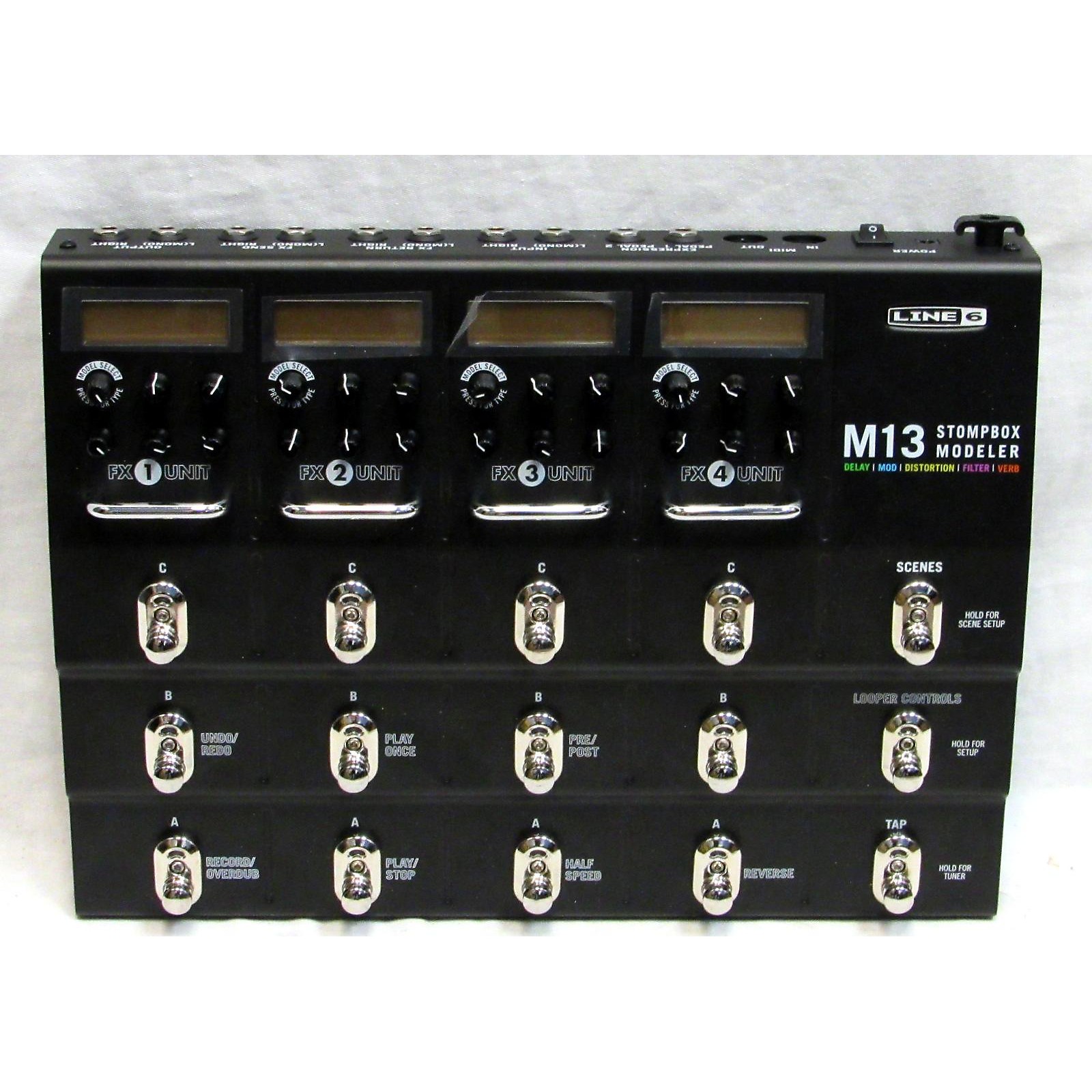 Line 6 M13 Stompbox Modeler Effect Processor | Musician's Friend