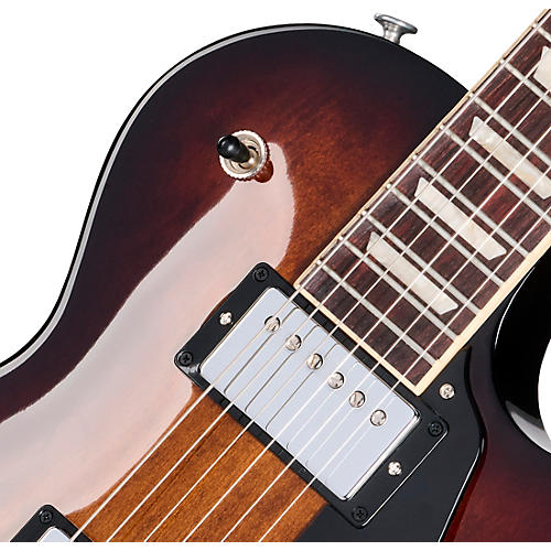 gibson les paul studio electric guitar tobacco burst Smokehouse 0041 while Vintage Deluxe tuners with distinctive Keystone buttons provide reliable tuning stability Gibson Les Paul Studio Electric