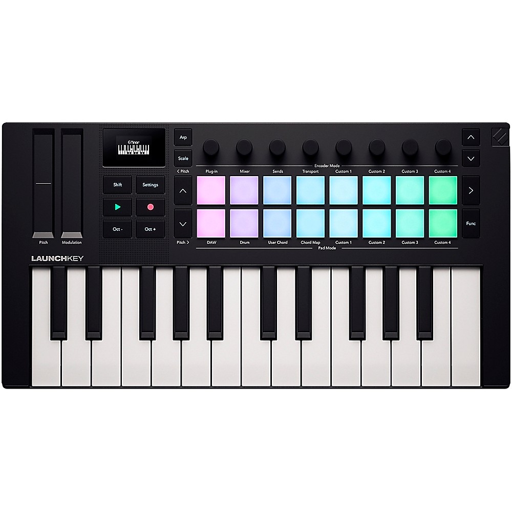 Контроллер клавиатуры Novation Launchkey Mini 25 MK4 20890₽