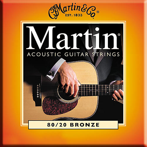 M145 Light/Medium 80/20 Bronze Acoustic Guitar Strings