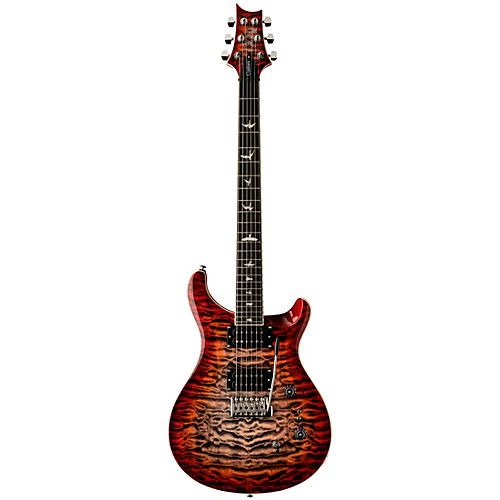 PRS SE Custom 24-08 Quilt Package Electric Guitar Charcoal Cherry Burst4