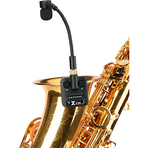 Xvive U7 Saxophone and Trumpet Wireless System - Black