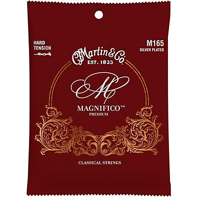 Martin M165 Magnifico Hard Tension Silverplated Strings