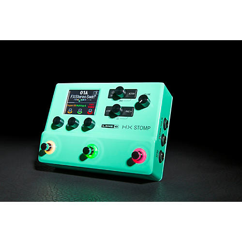 Line 6 HX Stomp Limited-Edition Multi-Effects Pedal Seafoam Line 6 HX Stomp Limited-Edition Multi-Effects Pedal Seafoam
