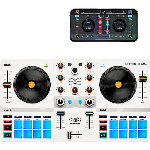 DTM・DAW Hercules DJControl Mix Hercules DJ DJControl Mix Ultra Portable DJ Controller for djay