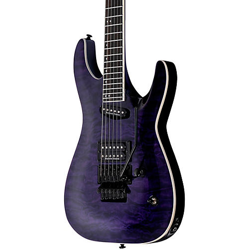 ESP LTD Andy La Rocque ALR-II Electric Guitar See-Thru Purple