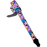 M19993000000001 - Get'm Get'm Good Vibes Groovy Flowers Guitar Strap 2 in
