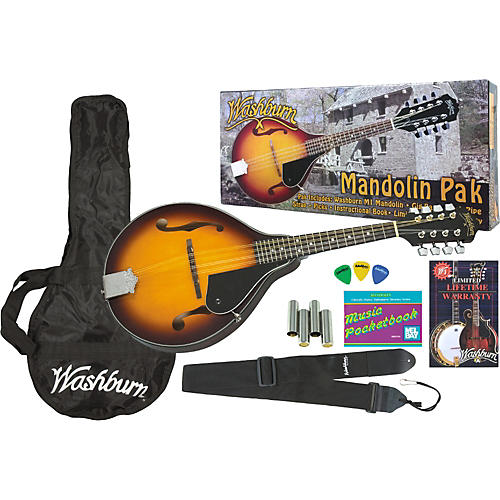 M1S Solid Top Mandolin Pack
