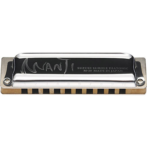 Suzuki M20 Manji 10-Hole Harmonica A