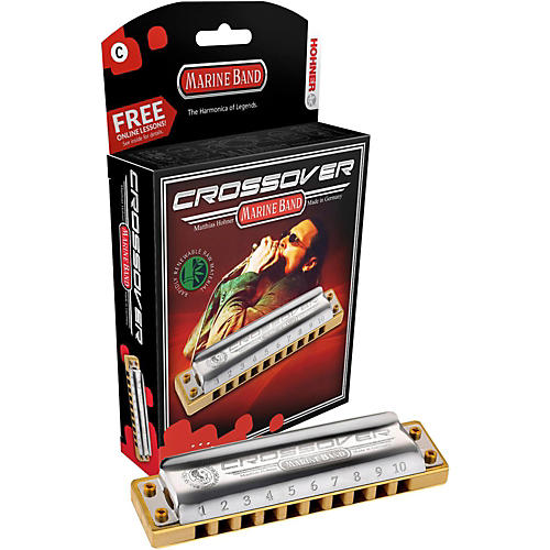 Hohner M2009BX-A Marine Band Crossover Harmonica High G