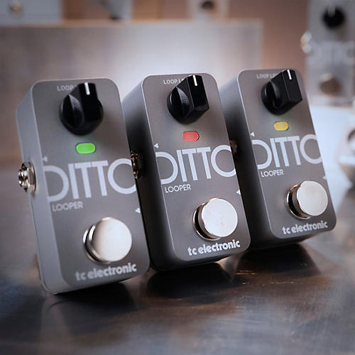 TC Electronic Ditto 2 Looper Pedal Gray | Musician's Friend