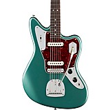 M20415000002000 - Fender American Professional Classic Jaguar Rosewood Fingerboard Electric Guitar Faded Sherwood Green Metallic