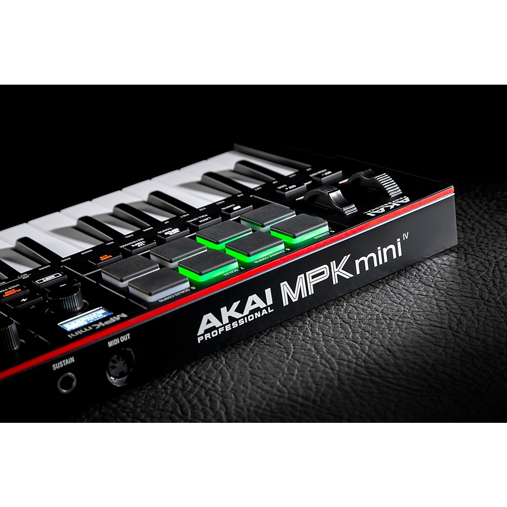 Akai Professional MPK Mini MK4 25-key MIDI Keyboard Controller Black