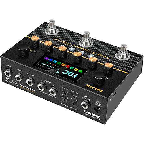 NUX Amp Academy Stomp Compact Modeler and Amp Profile Loader