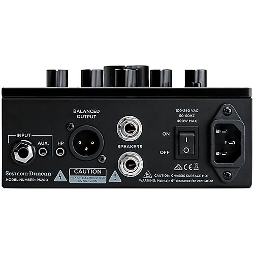Seymour Duncan PowerStage 200 200W Power Amplifier Black