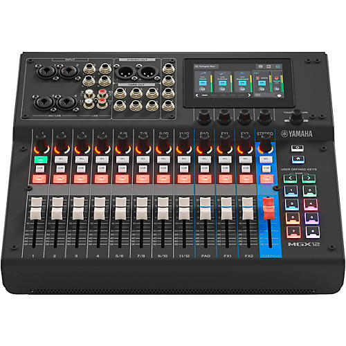 Yamaha MGX12 18-Channel Digital Mixer - Black | Musician's Friend
