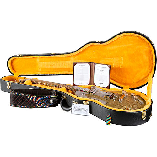 Gibson Custom Dizzy and the Falcon Les Paul Art Guitar and Falcon