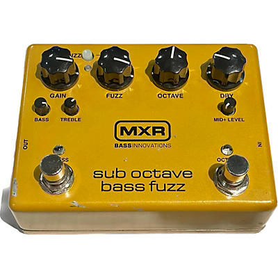 MXR M287 SUB OCTAVE BASS FUZZ Bass Effect Pedal