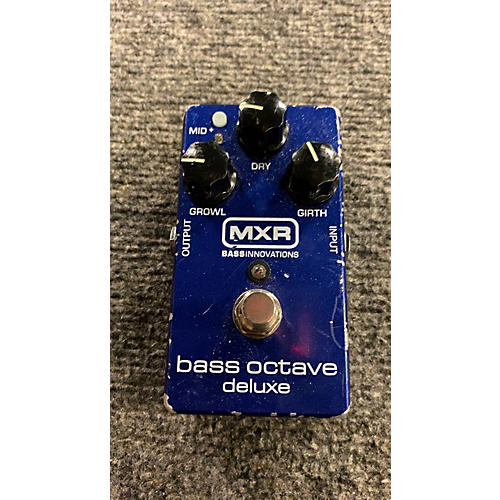 MXR M Bass Octave Deluxe Bass Effect Pedal   Musician's Friend