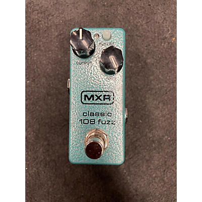 MXR M296 Classic 108 Fuzz Mini Effect Pedal