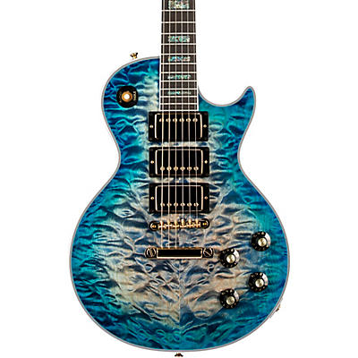 Gibson Custom M2M 1968 Les Paul Custom AAA Quilt Top Reissue VOS Electric Guitar
