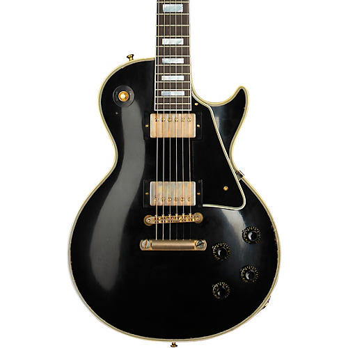 Gibson Custom M2M Murphy Lab 1957 Les Paul Custom Heavy Aged Electric Guitar Ebony