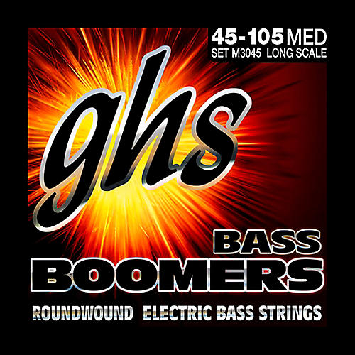 GHS M3045 Bass Boomers Medium Electric Bass Strings