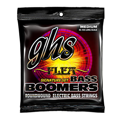 GHS M3045F Flea Signature Bass Boomers Medium Electric Bass Strings