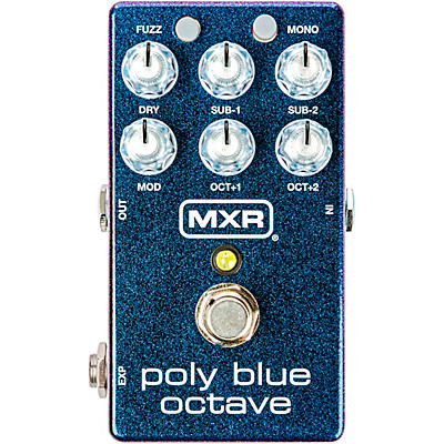 MXR M306 Poly Blue Octave Effects Pedal -