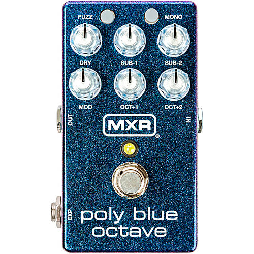 MXR M306 Poly Blue Octave Effects Pedal Condition 2 - Blemished Blue 197881153687