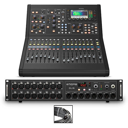 Midas M32R LIVE Digital Mixer Bundle With DL16 Stage Box