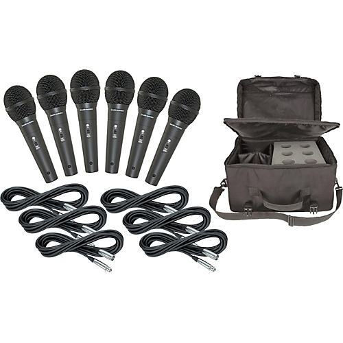 M4000S 6-Pack Mic and Bag Kit