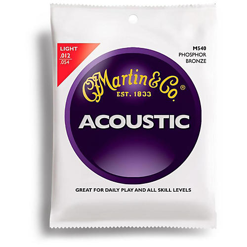 M540 Phosphor Bronze Light Acoustic Guitar Strings