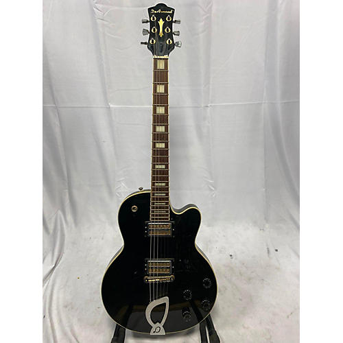 DeArmond M75 Solid Body Electric Guitar Black