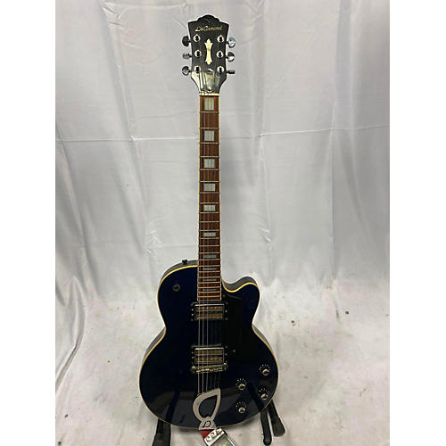 DeArmond M75 Solid Body Electric Guitar Blue