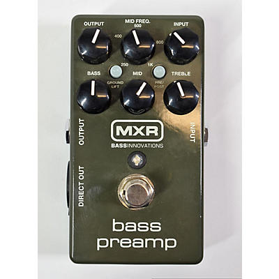 MXR M81 BASS PREAMP Bass Effect Pedal