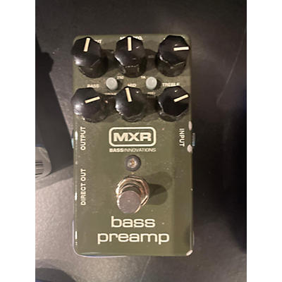 MXR M81 BASS PREAMP Bass Effect Pedal