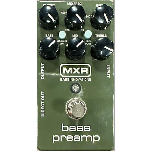 MXR M81 Bass Preamp Bass Effect Pedal