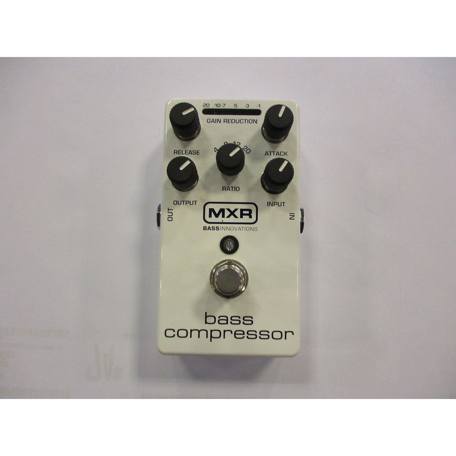 Used MXR M87 Bass Compressor Bass Effect Pedal Musician's Friend